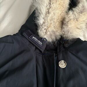 [Woolrich] Women’s Parka with Detachable Fur - Blue